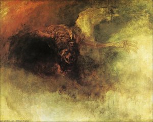 Tod Auf Einem Bleichen Pferd — Joseph Mallord William Turner, Romantik