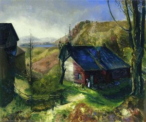 Mountain Farm — George Wesley Bellows, Impressionism