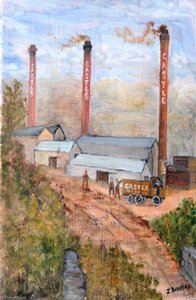 Castle Brickworks, Elm Branch, 1950s — James Bentley
