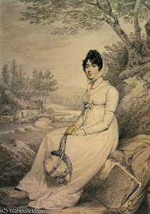Portrait Of A Lady, — Henry Edridge