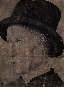 Portrait Of Man With Hat — Jean Fouquet, Northern Renaissance