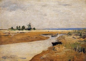 The Inlet — John Henry Twachtman, Impressionism