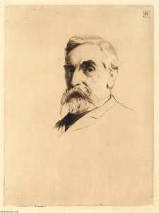 Portrait Of Robert Weir — Julian Alden Weir