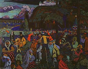 La Vida Colorida — Wassily Wassilyevich Kandinsky, Expressionism