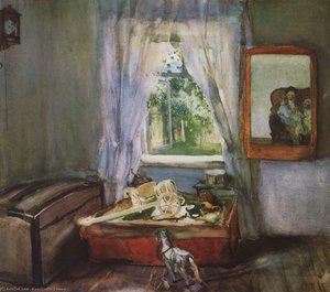 In The Nursery — Konstantin Andreevic Somov
