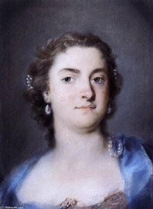 Portrait Of Faustina Bordoni Hasse — Rosalba Carriera
