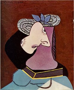 Woman In A Straw Hat — Pablo Picasso, Surrealist Movement