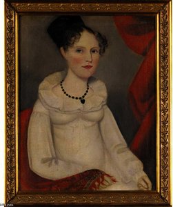 Portrait Of Betsy Brownell Gilbert — Ammi Phillips