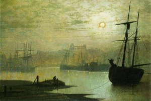 On The Esk, Whitby — John Atkinson Grimshaw