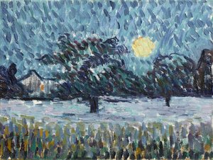 Winter Night — Giovanni Giacometti