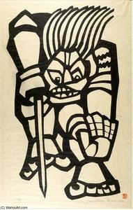 White Warrior — Tsukioka Yoshitoshi