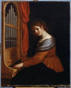 Santa Cecilia — Guercino