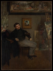 James-jacques-joseph Tissot (1836–1902) — Edgar Degas, Impressionistic Realism