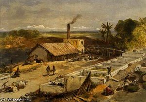 Indigo Factory - Bengal — William Simpson