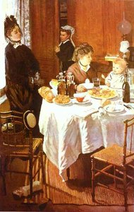 The Luncheon — Claude Monet, Impressionism