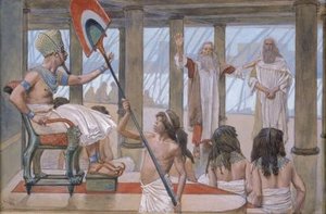 Moses Speaks To Pharaoh — Jacques Joseph Tissot