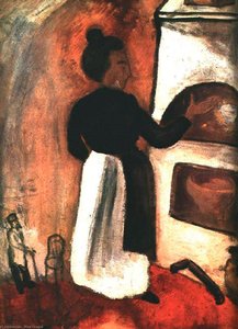 Mutter Am Ofen — Marc Chagall