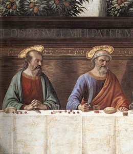 Last Supper (detail) (11) — Domenico Ghirlandaio