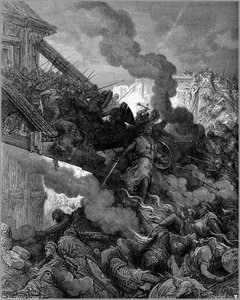 Crusades Godfrey Enters Jerusalem — Paul Gustave Doré