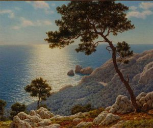 Sur La Corniche (cote D'azur) — Ivan Fedorovich Choultse