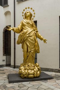 Copy Of The Statue Of The Madonnina — Fonderia Nolana Del Giudice