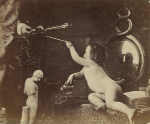 The Infant Photography Giving The Painter An Additional Brush — Oscar Gustave Rejlander, Victorian Photography