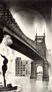 Queensboro Bridge — Louis Lozowick