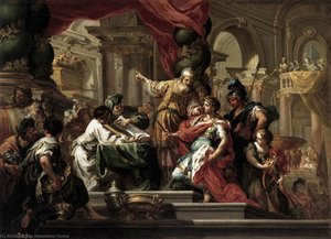 Alexander The Great In The Temple Of Jerusalem