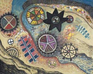 Cosmic Signals I — Alan Davie