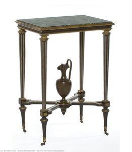 Pair Of Tiered Serving Tables — Adam Weisweiler