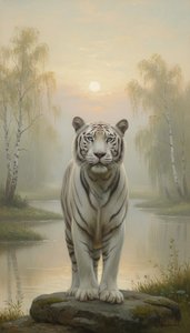 The Silent Sentinel Of The Silver Mist — Jacques Villedieu