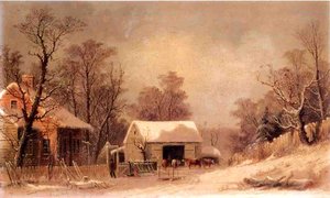 Winter In The Country — George Henry Durrie
