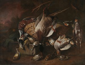 Dead Birds — Melchior De Hondecoetter, Baroque