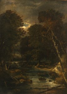 View Near Thorpe; Moonlight Scene — Джон Кромэ