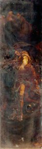 The Crucifixion (triptych, Left Wing) — William Hilton Ii