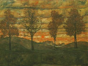 Cuatro Árboles — Egon Schiele