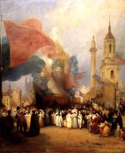 He Royal Procession At The Opening Of London Bridge — George Jones
