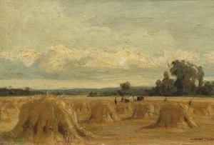 Harvest Field, Rosemount, Blairgowrie, Perthshire — William Grant Murray