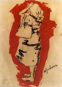 Yvonne (in Kimono) — Marcel Duchamp, Cubism