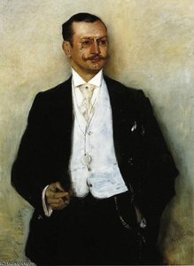 Portrait Of The Painter Karl Strathmann — Lovis Corinth
