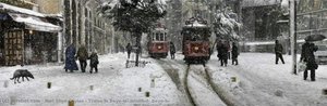 Trams in Beyoğlu, Istanbul, Beyoğlu