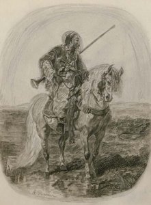 A Cossack On Horseback — Alberto Pasini