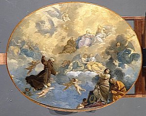 La Glorification De Saint Bernardin De Sienne — Donato Creti, Rococo