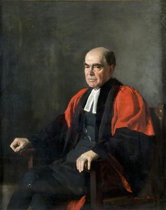 Hastings Rashdall (1858–1924) — Oswald Hornby Joseph Birley, Academic Portraiture