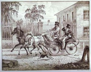 Town Carriage (droshky) — Alexander Orlowski