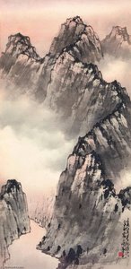 Sunset at the Three Gorges