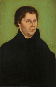 Retrato de Martín Lutero