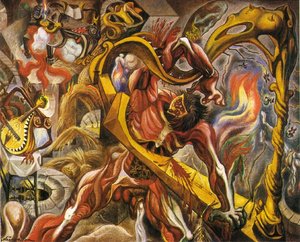 Sleep In The Tower — André Masson