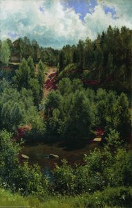 After The Rain. Etude Of The Forest — Ivan Ivanovich Shishkin