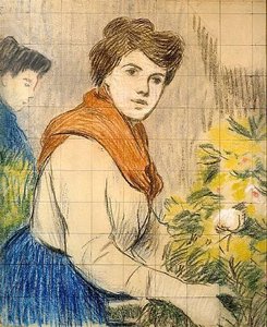 The Flower Seller — Federico Zandomeneghi